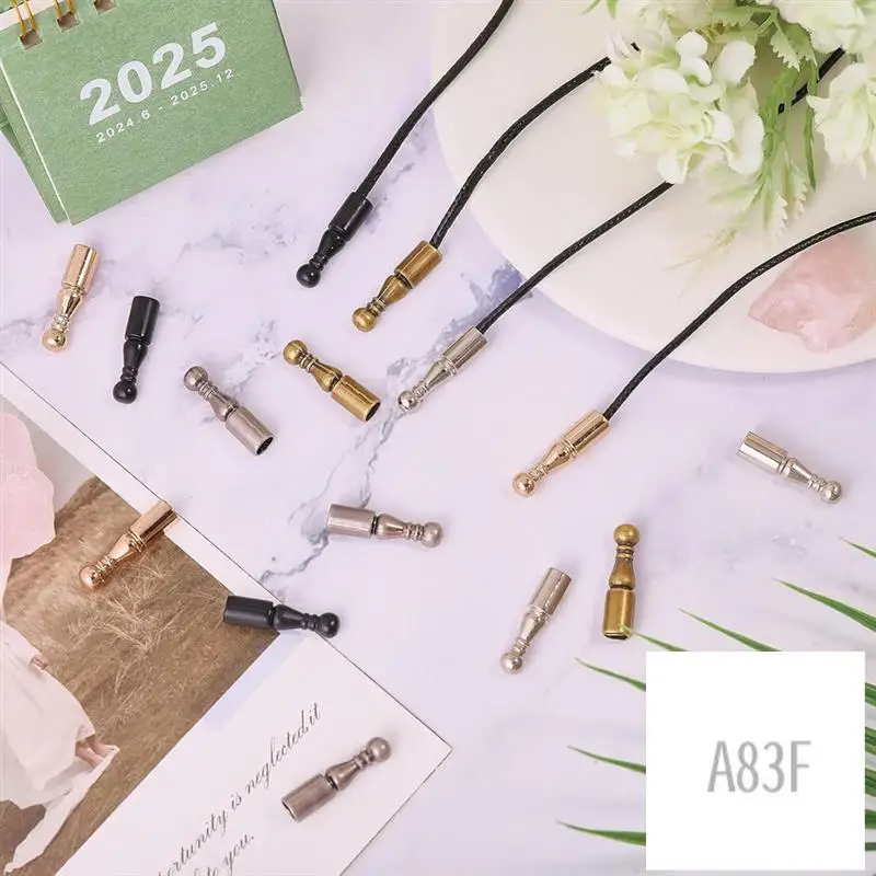 A83F-15Pcs 5 Colors Bolo Tie End Caps Alloy Wire End Accessories Replacement Clothes Decoration DIY Making
A83F-15Pcs 5 Colors Bolo Tie End Caps Alloy Wire End Accessories Replacement Clothes Decoration DIY Making