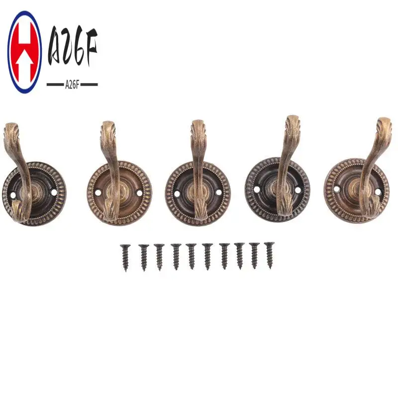 A26F-5Pcs Antique Door Hanger Hooks Vintage Bathroom Wall Hanger Hats Bag Keychain Zinc Alloy Hook Coat Wall Hooks With Screws 5
A26F-5Pcs Antique Door Hanger Hooks Vintage Bathroom Wall Hanger Hats Bag Keychain Zinc Alloy Hook Coat Wall Hooks With Screws 5
