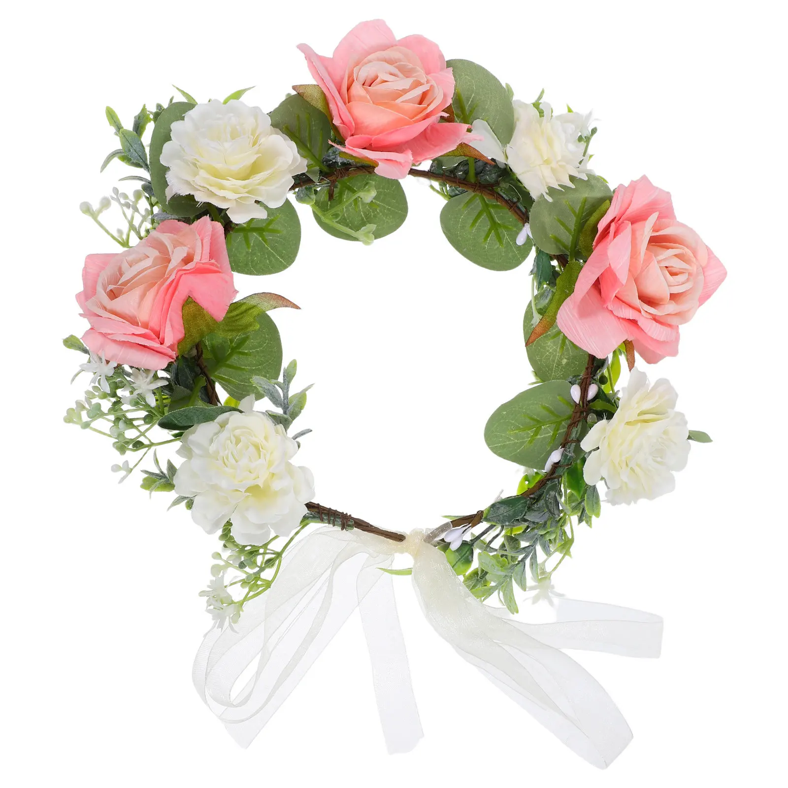 Rose Flower Headband Handmade Floral Crown For Women Adjustable Bridal Hair Accessories Wedding Party Wear Lightweight
Rose Flower Headband Handmade Floral Crown For Women Adjustable Bridal Hair Accessories Wedding Party Wear Lightweight