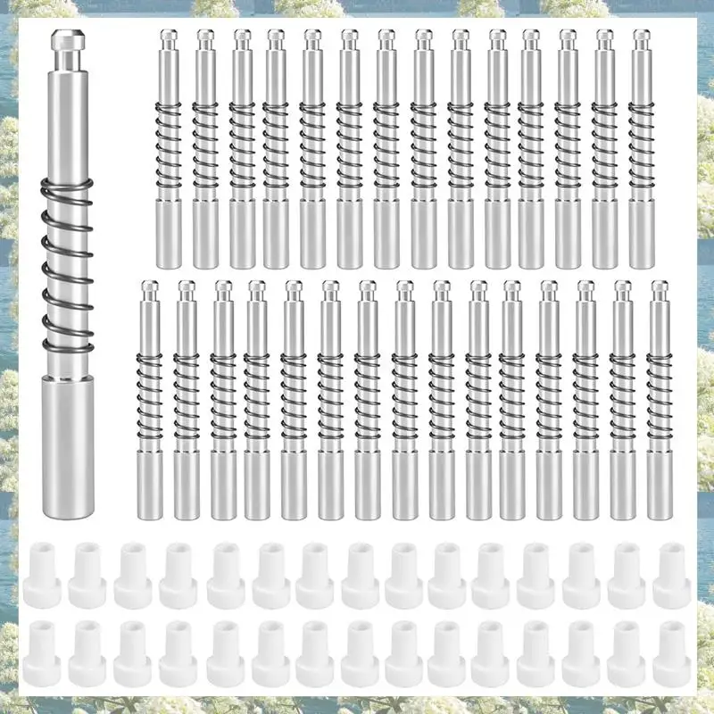 Новинка-30 шт. плунжерные защелки для оконного экрана 5/32 дюйма X 1-1/2 дюйма, для алюминиевых оконных экранов, зажимы для защелок-конфлера 
Новинка-30 шт. плунжерные защелки для оконного экрана 5/32 дюйма X 1-1/2 дюйма, для алюминиевых оконных экранов, зажимы для защелок-конфлера