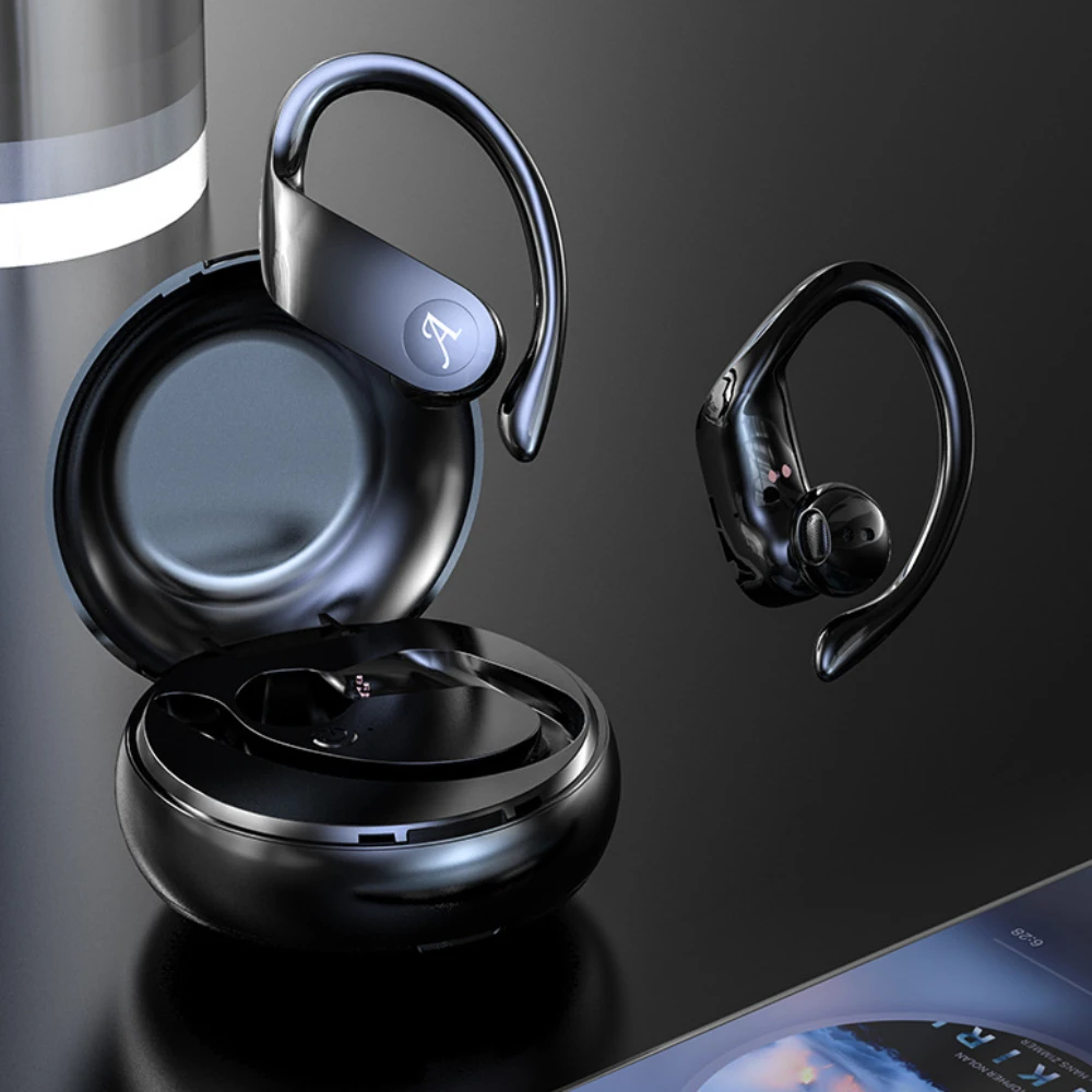 Hanging Ear Wireless Headset Bluetooth 5.0 Sports Headphone with Microphone Charging Case Binaural Earphones for All Smartphones
Hanging Ear Wireless Headset Bluetooth 5.0 Sports Headphone with Microphone Charging Case Binaural Earphones for All Smartphones