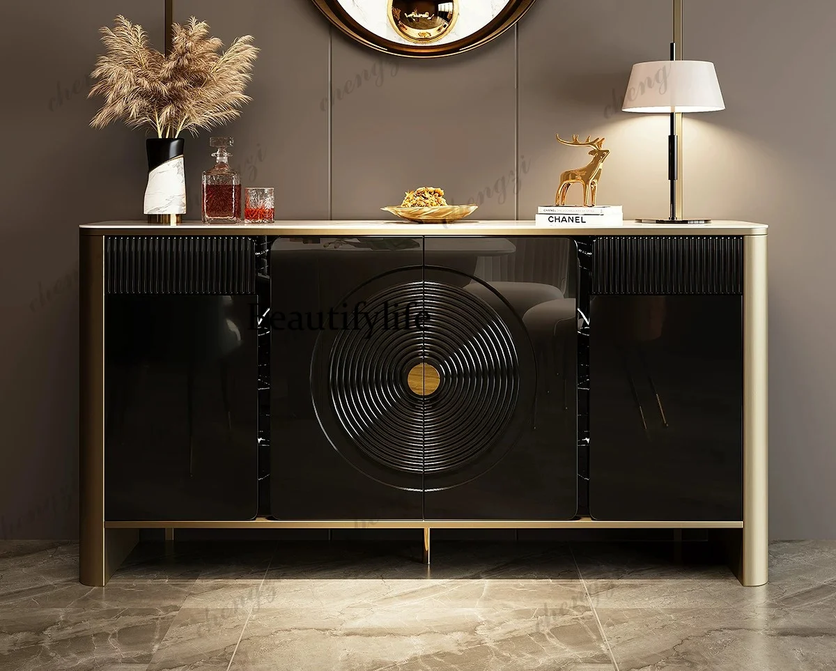 Italian light luxury sideboard cabinet, entryway cabinet, modern storage cabinet
Italian light luxury sideboard cabinet, entryway cabinet, modern storage cabinet