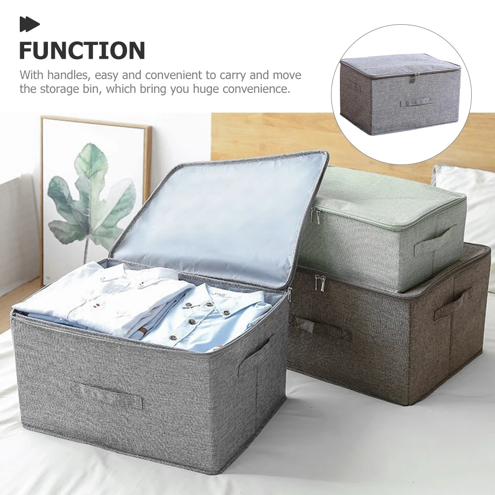 Foldable Grey Storage Bin 45x35x25cm Cloth Wardrobe ganizer Multi function Clothes Box Toy Container Bedroom Closet Bins
Foldable Grey Storage Bin 45x35x25cm Cloth Wardrobe ganizer Multi function Clothes Box Toy Container Bedroom Closet Bins