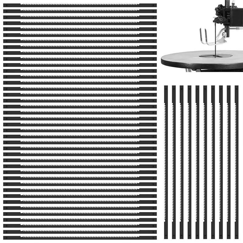 A20F-45Pcs 5-Inch Pin End Scroll Saw Blade, 18TPI Scroll Saw Blade Pin End Replacement For 3921/3922 SK5, For Wood, Plastic
A20F-45Pcs 5-Inch Pin End Scroll Saw Blade, 18TPI Scroll Saw Blade Pin End Replacement For 3921/3922 SK5, For Wood, Plastic