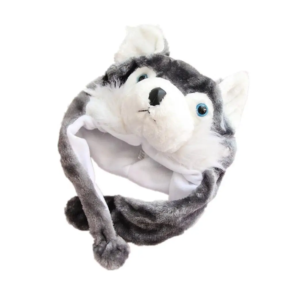 Animal Hat Cute Kids Cap Funny Husky Dog Soft Stuffed Cartoon Hats for Children Performance Gifts
Animal Hat Cute Kids Cap Funny Husky Dog Soft Stuffed Cartoon Hats for Children Performance Gifts