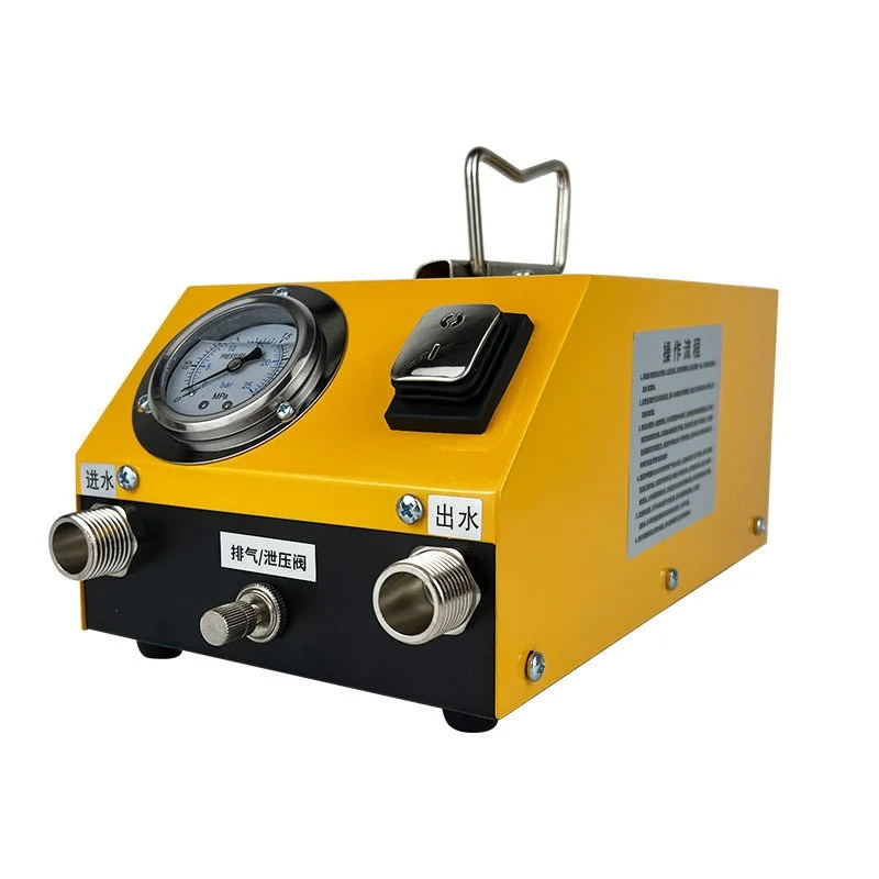 Integrated Electric Pressure Test Pump Dual Cylinder Brass Pump Head Auto Stop For PPR Water Pipe Floor Heating Leak Detector
Integrated Electric Pressure Test Pump Dual Cylinder Brass Pump Head Auto Stop For PPR Water Pipe Floor Heating Leak Detector