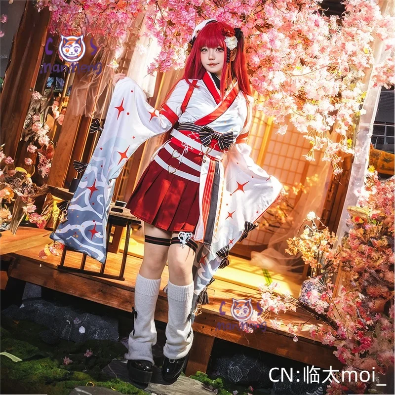 Hololive Houshou Marine Cosplay Costume 2025 Birthday Concert Kimono Women's New Halloween Dress Props Accessories Uniform
Hololive Houshou Marine Cosplay Costume 2025 Birthday Concert Kimono Women's New Halloween Dress Props Accessories Uniform