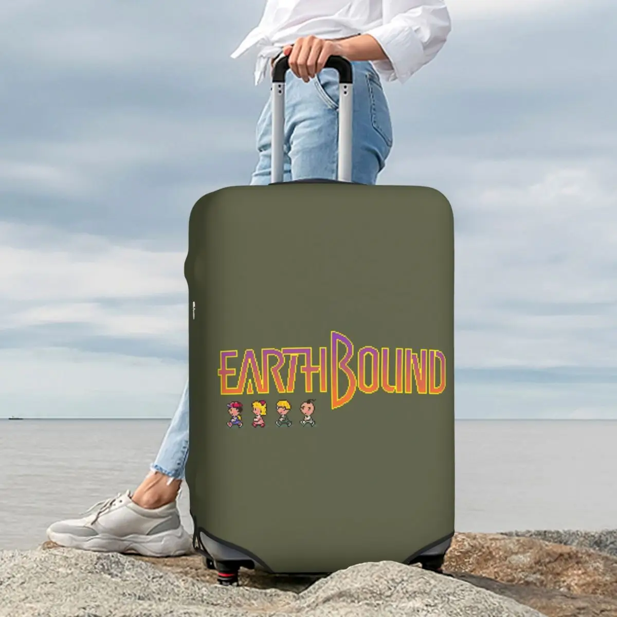 Earthbound Suitcase Cover Protection Elastic Travel Luggage Protector Covers for 18-32 Inch
Earthbound Suitcase Cover Protection Elastic Travel Luggage Protector Covers for 18-32 Inch