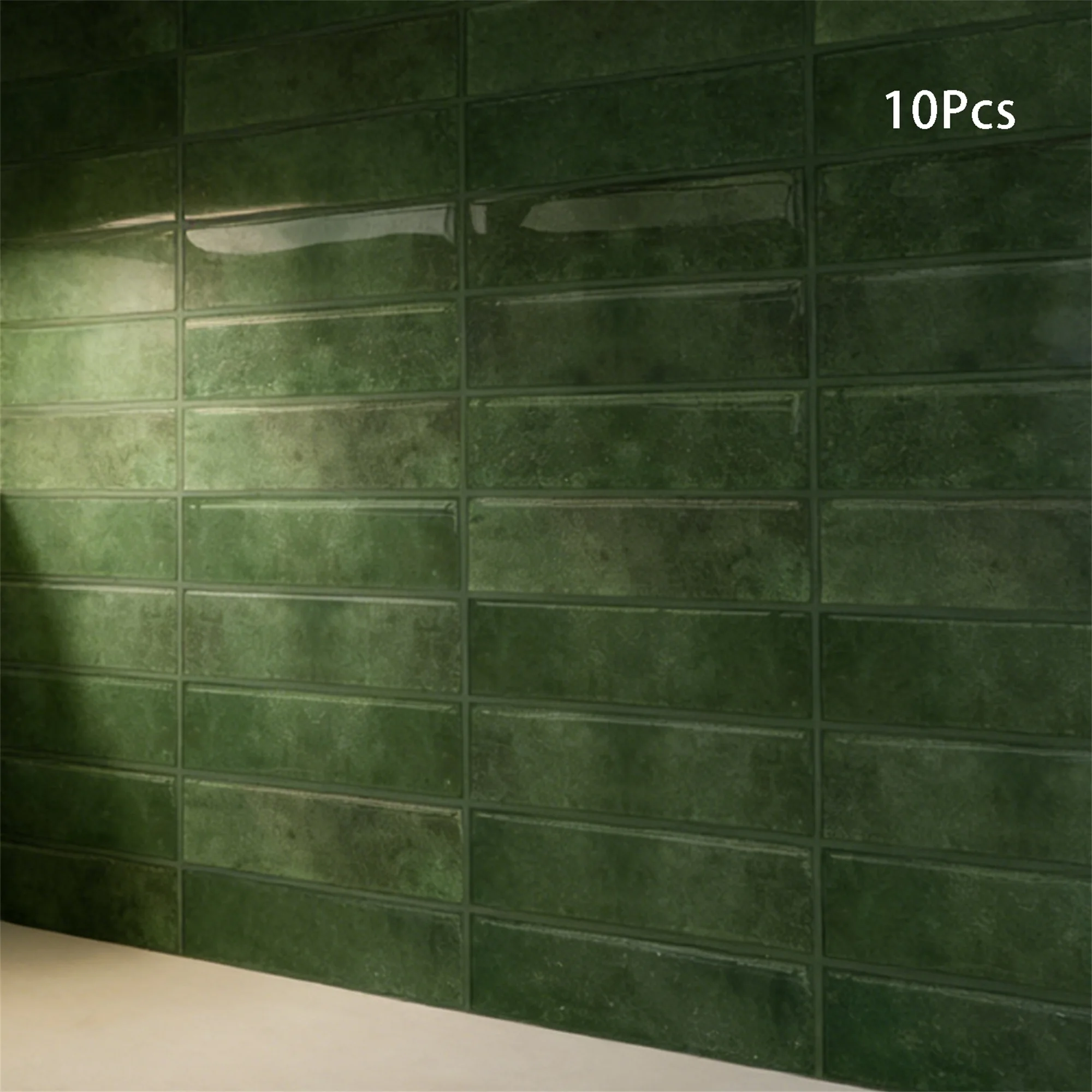 Peel and Stick Tile Decals 10-Sheet Waterproof Backsplash Stickers for Kitchen Bathroom - Subway Style Adhesive Tiles
Peel and Stick Tile Decals 10-Sheet Waterproof Backsplash Stickers for Kitchen Bathroom - Subway Style Adhesive Tiles