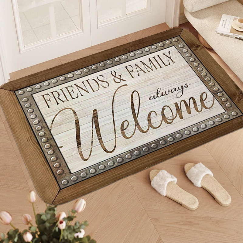Welcome Mat Anti Slip Custom Living Room Rug Bathroom House Interior Entrance Mat Hallway Entryway Laundry Room Floor Carpet
Welcome Mat Anti Slip Custom Living Room Rug Bathroom House Interior Entrance Mat Hallway Entryway Laundry Room Floor Carpet