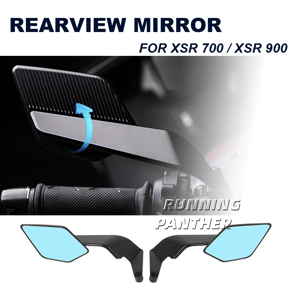 Black Motorcycle Accessories Mirror Stealth Max Rearview Mirror For YAMAHA XSR 900 XSR900 XSR 700 XSR700 2021-2025
Black Motorcycle Accessories Mirror Stealth Max Rearview Mirror For YAMAHA XSR 900 XSR900 XSR 700 XSR700 2021-2025