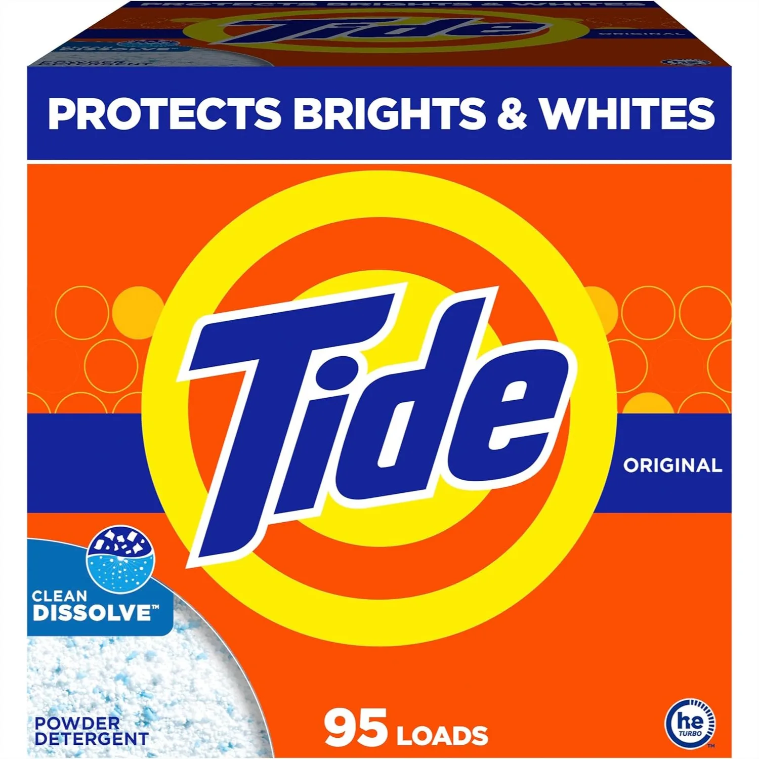Laundry Detergent Powder, Original Scent, 95 Loads, 108 oz Deep Clean for Colors and Whites
Laundry Detergent Powder, Original Scent, 95 Loads, 108 oz Deep Clean for Colors and Whites