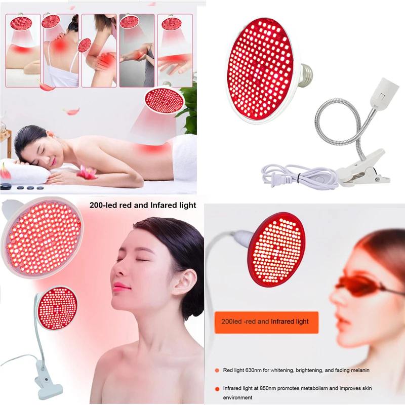 Красота Антивозрастная красная светодиодная лампа E27 Терапия Глубокий красный 660 нм 850 нм ИК-инфракрасная лампа для выращивания растений для всего тела Боли в коже M20
Красота Антивозрастная красная светодиодная лампа E27 Терапия Глубокий красный 660 нм 850 нм ИК-инфракрасная лампа для выращивания растений для всего тела Боли в коже M20