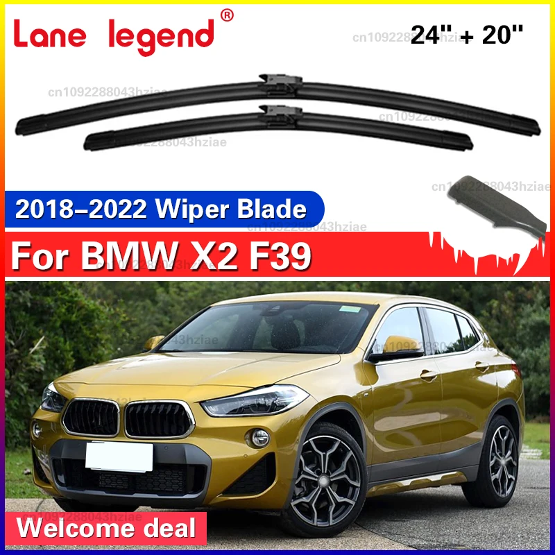 Автомобильные передние щетки стеклоочистителя для BMW X2 F39 2018 2019 2020 2021 2022 M Спортивные аксессуары Заправка для лобового стекла M35i 
Автомобильные передние щетки стеклоочистителя для BMW X2 F39 2018 2019 2020 2021 2022 M Спортивные аксессуары Заправка для лобового стекла M35i