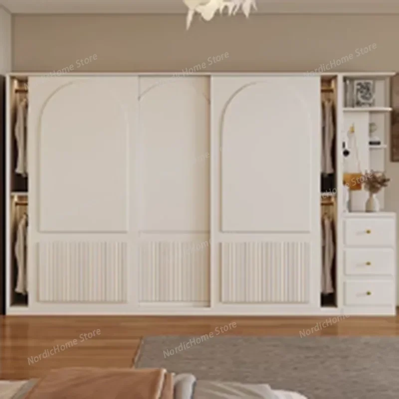 Hanger Luxury Storage Closet Women Nordic Essentials Sliding Door Cabinets Wardrobe Organizer White Armario De Ropa Furniture
Hanger Luxury Storage Closet Women Nordic Essentials Sliding Door Cabinets Wardrobe Organizer White Armario De Ropa Furniture