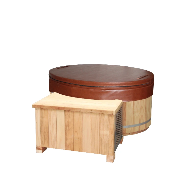 l # Portable Wood Cold Plunge Stainless Steel Hot Tub Cold Plunge With 1 Hp Chiller Ice Plunge With Water Cooler For Ice Bath
l # Portable Wood Cold Plunge Stainless Steel Hot Tub Cold Plunge With 1 Hp Chiller Ice Plunge With Water Cooler For Ice Bath
