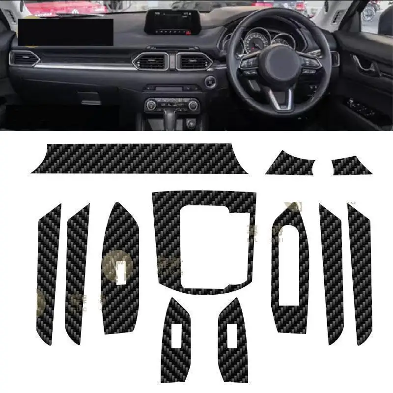 For Mazda CX-5 2017-2023 Car interior carbon fibre Film 5D PET Center console Anti scratch resist film Accessories refit PPF
For Mazda CX-5 2017-2023 Car interior carbon fibre Film 5D PET Center console Anti scratch resist film Accessories refit PPF