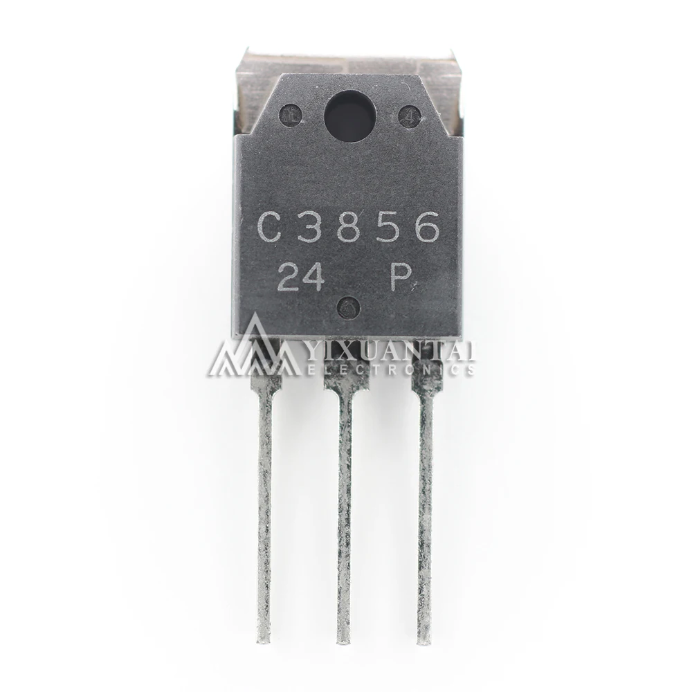 10pcs/Lot 2SC3856 Marking C3856【Bipolar (BJT) Transistor NPN 180 V 15 A 20MHz 130 W Through Hole TO-3P】New and Original
10pcs/Lot 2SC3856 Marking C3856【Bipolar (BJT) Transistor NPN 180 V 15 A 20MHz 130 W Through Hole TO-3P】New and Original