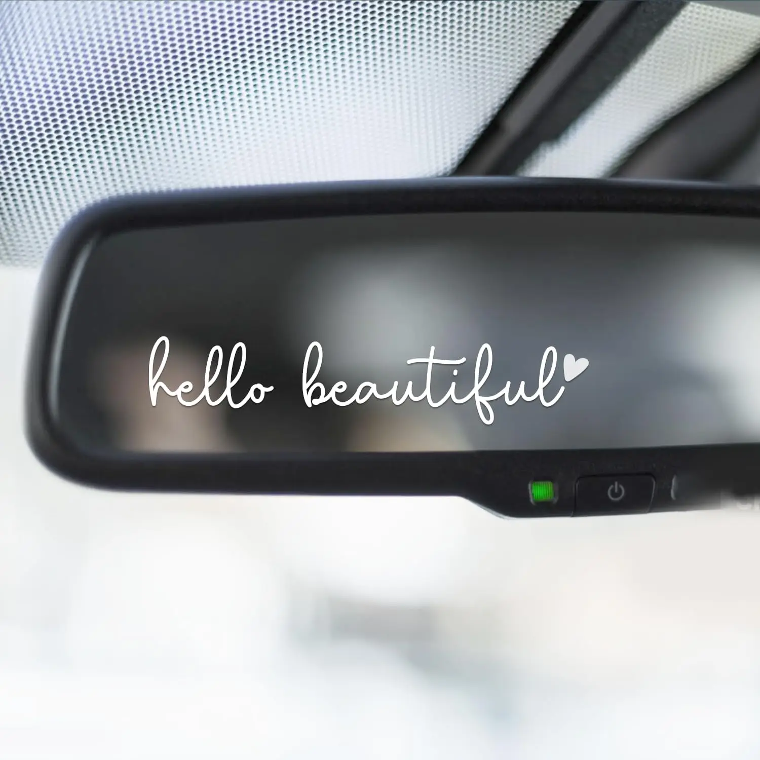 3 наклейки на зеркало заднего вида «Hello Beautiful», милые автомобильные наклейки для женщин, украшения и аксессуары для автомобилей
3 наклейки на зеркало заднего вида «Hello Beautiful», милые автомобильные наклейки для женщин, украшения и аксессуары для автомобилей