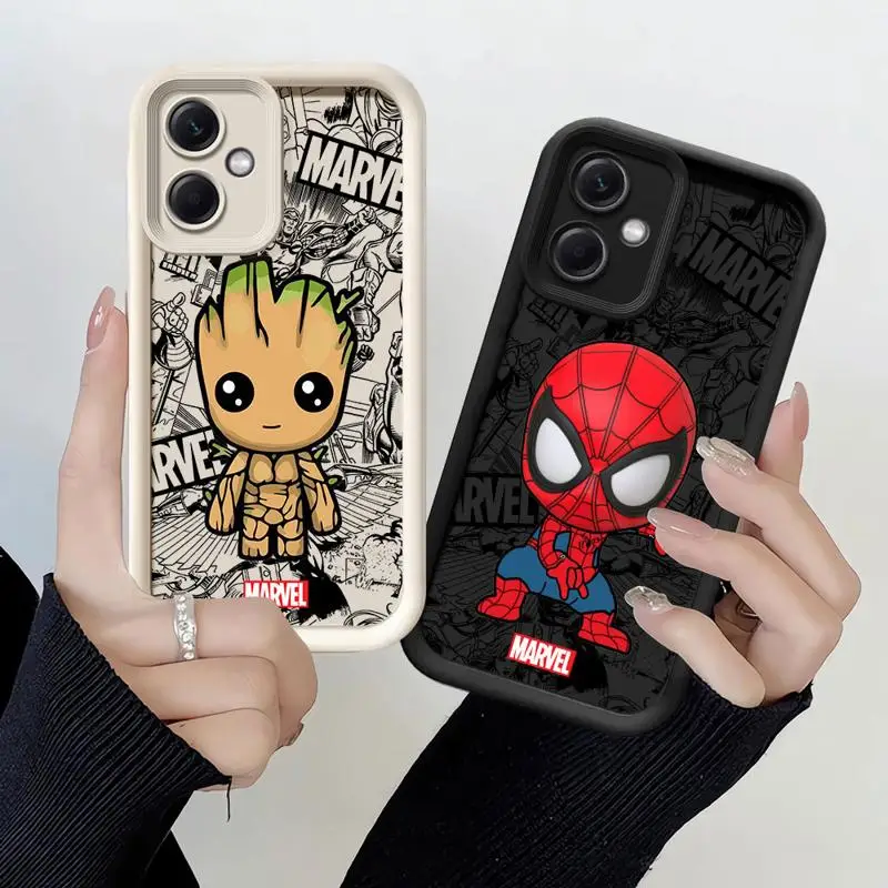 Чехол с героями мультфильмов Marvel Грут Человек-паук для Xiaomi Redmi 12C 13C 12 A2 A1 Plus A3 13 4G Poco X3 Pro C51 C50 C61, противоударный чехол
Чехол с героями мультфильмов Marvel Грут Человек-паук для Xiaomi Redmi 12C 13C 12 A2 A1 Plus A3 13 4G Poco X3 Pro C51 C50 C61, противоударный чехол