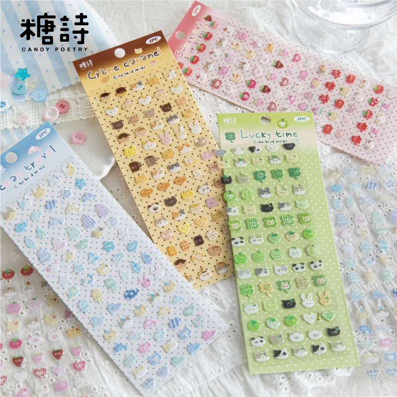 Cute Cartoon Animal Resin Stickers INS Aesthetic Fashion DIY Decals for Journal Notebook Guka Collage Kawaii Scrapbook Decor
Cute Cartoon Animal Resin Stickers INS Aesthetic Fashion DIY Decals for Journal Notebook Guka Collage Kawaii Scrapbook Decor
