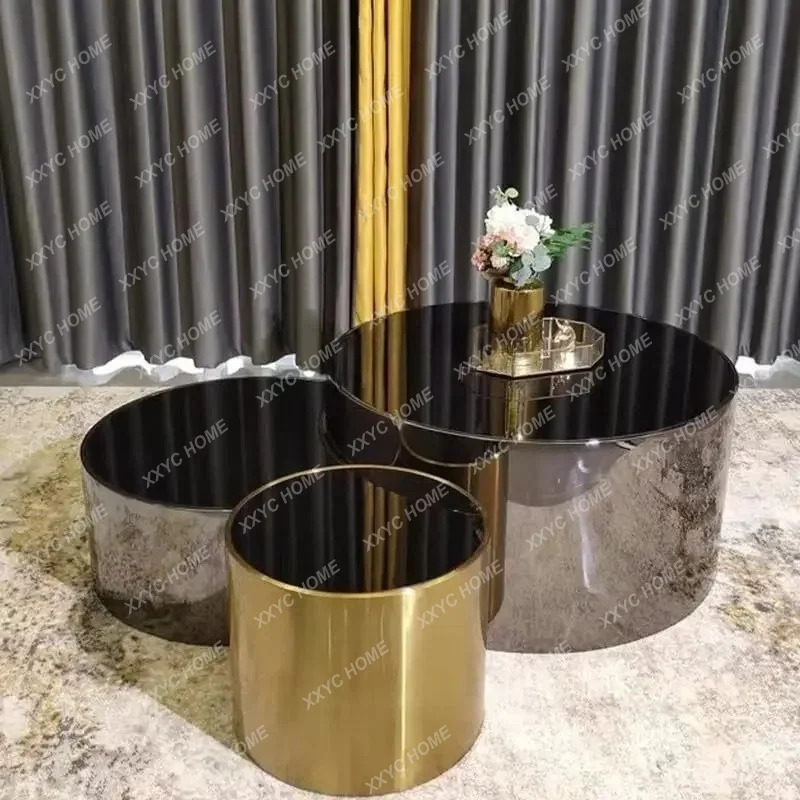 Arrival Luxury Convertible 3-in-1 Coffee Table with Round Stainless Steel Base and Glass Top for Home & Hotel Use
Arrival Luxury Convertible 3-in-1 Coffee Table with Round Stainless Steel Base and Glass Top for Home & Hotel Use