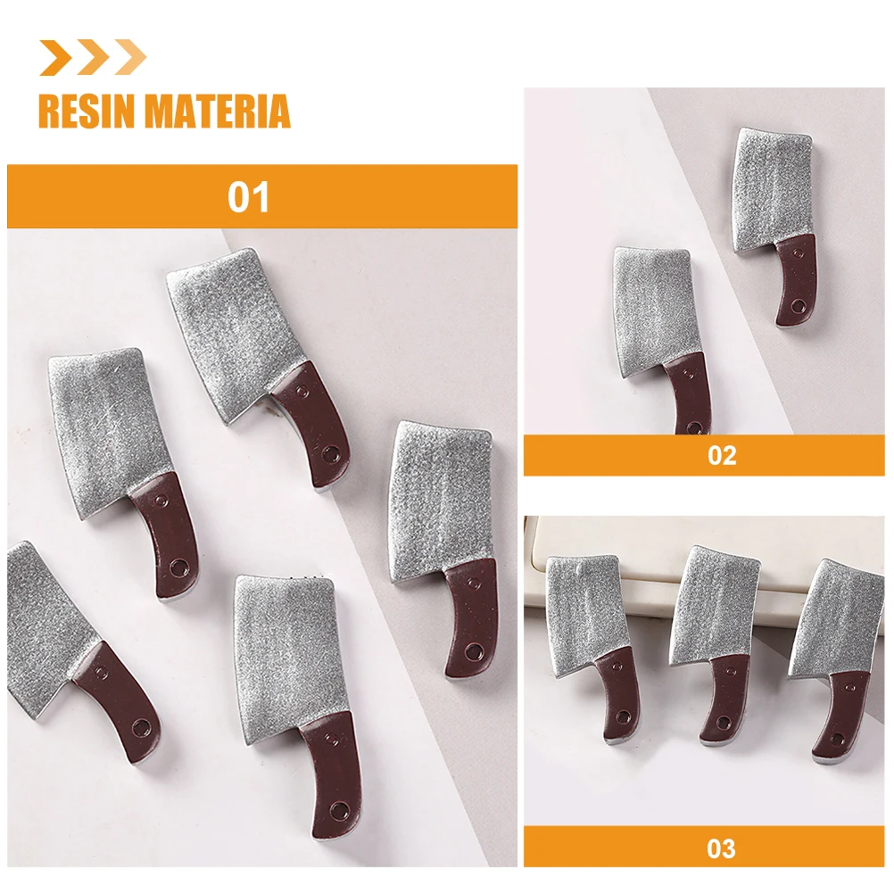 5 Pcs Simulation Kitchen Knife Miniature Tools for Dollhouse Utensils Accessories Baking DIY
5 Pcs Simulation Kitchen Knife Miniature Tools for Dollhouse Utensils Accessories Baking DIY
