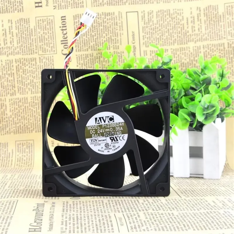 Original 120 * 120 * 38MM 12CM 24V 0.35A P1238B24H frequency converter industrial control computer cooling fan
Original 120 * 120 * 38MM 12CM 24V 0.35A P1238B24H frequency converter industrial control computer cooling fan
