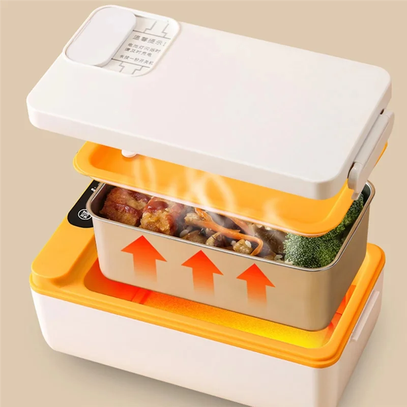 ABUS-Stainless Steel Electric Lunch Box - Large Capacity, Portable For Office & Car, Self-Heating, Ideal For Travel & Work
ABUS-Stainless Steel Electric Lunch Box - Large Capacity, Portable For Office & Car, Self-Heating, Ideal For Travel & Work