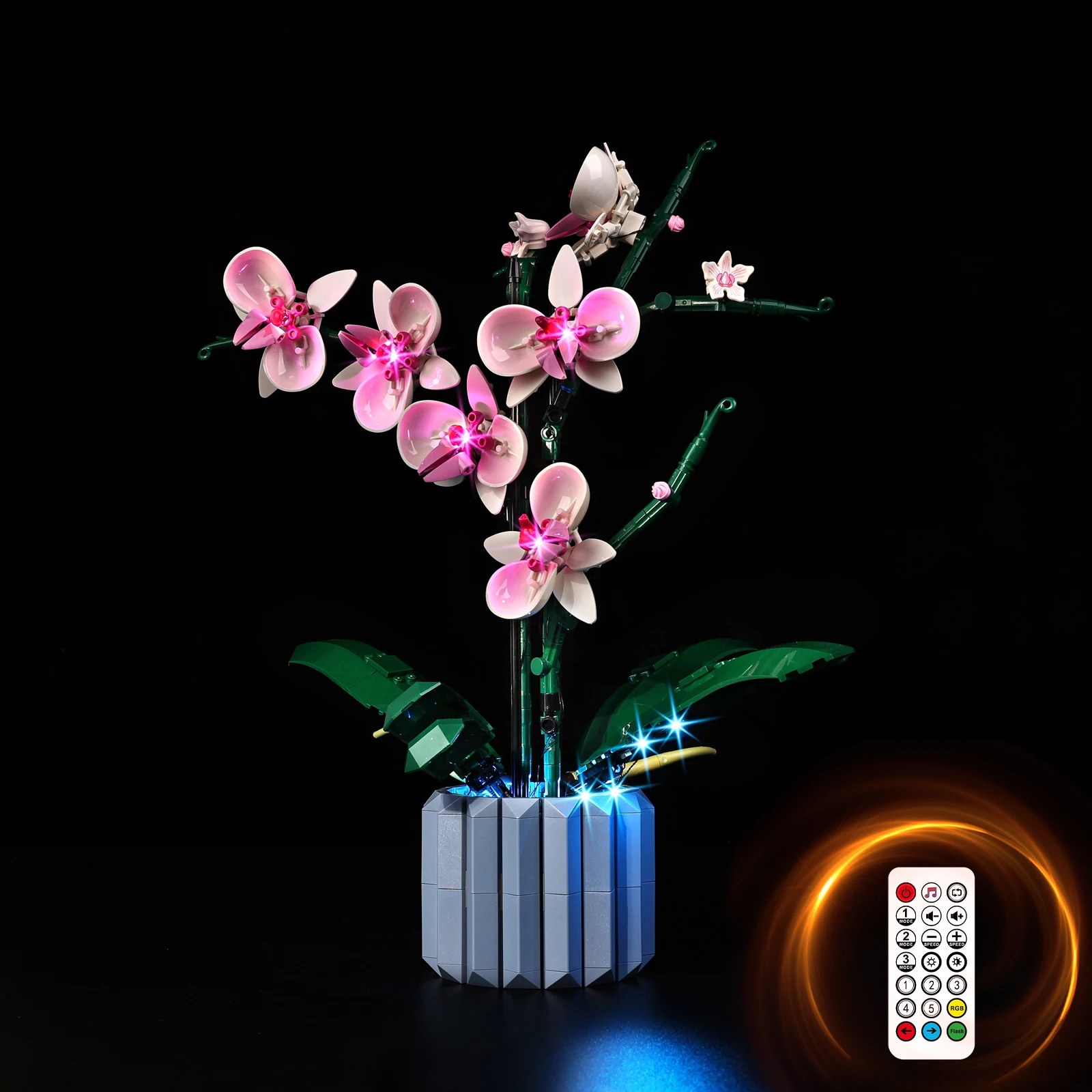 Набор светодиодных светильников (без модели) для конструктора LEGO Orchid 10311
Набор светодиодных светильников (без модели) для конструктора LEGO Orchid 10311
