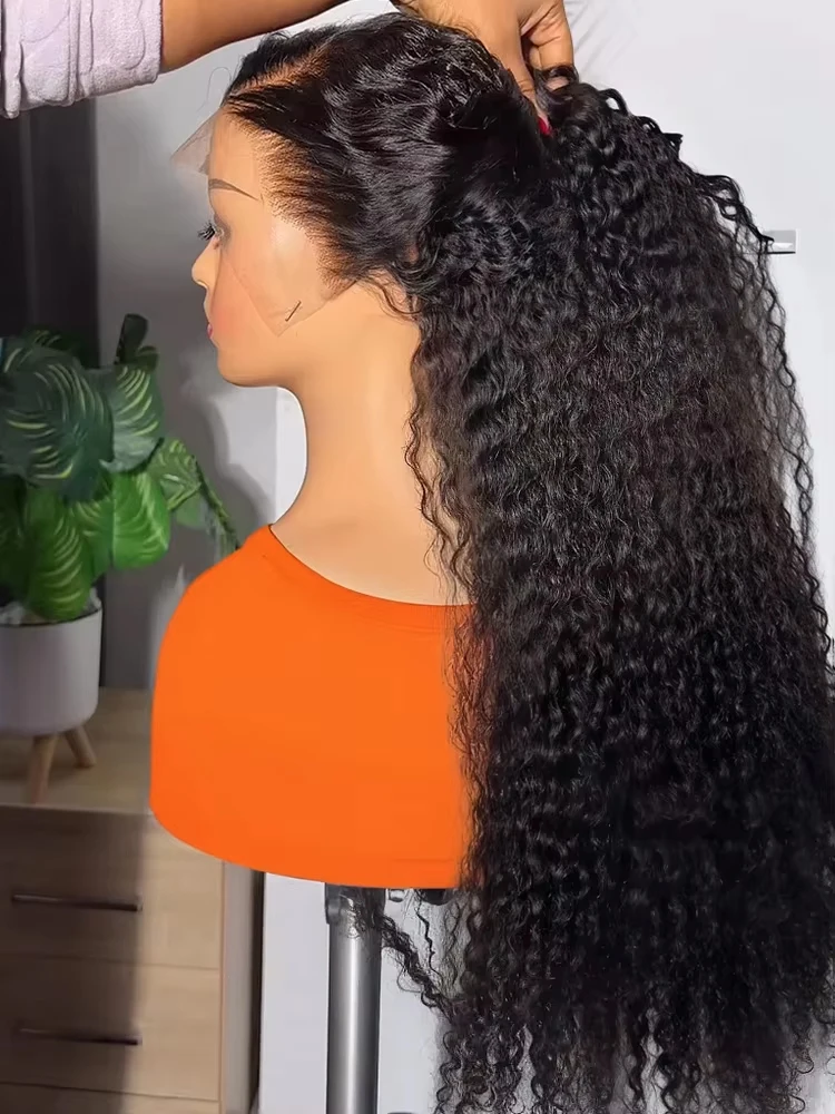 300% High Density Long Deep Wave Lace Frontal Wigs for Women Glueless Wet and Wave Lace Frontal Wigs Pre Plucked With Baby Hair Bleached Knot Vietnamese Jerry Bouncy Curly Wigs Female 40 42 Inch Transparent 13x6 HD Lace Front Wigs Human Hair
300% High Density Long Deep Wave Lace Frontal Wigs for Women Glueless Wet and Wave Lace Frontal Wigs Pre Plucked With Baby Hair Bleached Knot Vietnamese Jerry Bouncy Curly Wigs Female 40 42 Inch Transparent 13x6 HD Lace Front Wigs Human Hair