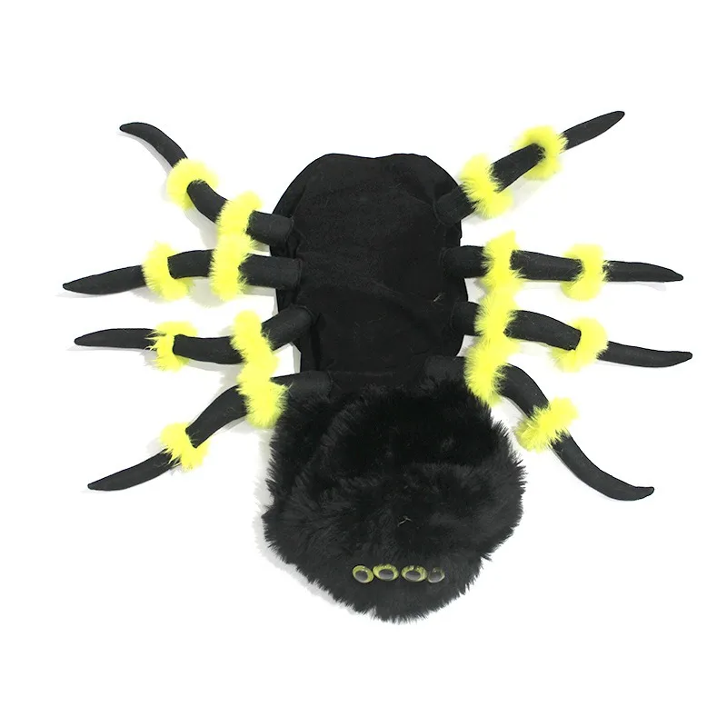 Halloween Dog Costume Spider Cosplay Funny Pet Dog Outfit Realistic Furry Hood With Soft Adjustable Straps For Small Medium Dogs
Halloween Dog Costume Spider Cosplay Funny Pet Dog Outfit Realistic Furry Hood With Soft Adjustable Straps For Small Medium Dogs