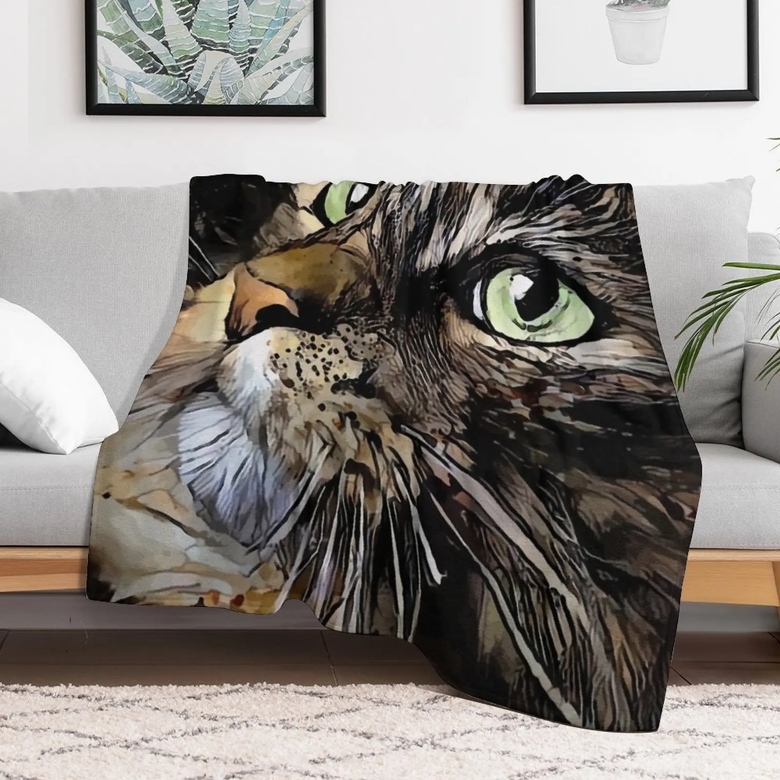 Myriss, cat, cat, chat, lea roche painting Throw Blanket Heavy Camping Shaggy Blankets
Myriss, cat, cat, chat, lea roche painting Throw Blanket Heavy Camping Shaggy Blankets