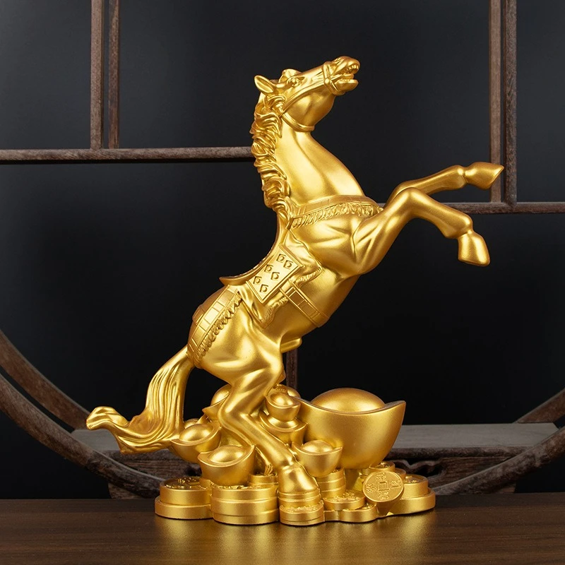 Feng Shui Resin Lucky Animal Horse Crafts Ornaments Home Living Decoration
Feng Shui Resin Lucky Animal Horse Crafts Ornaments Home Living Decoration