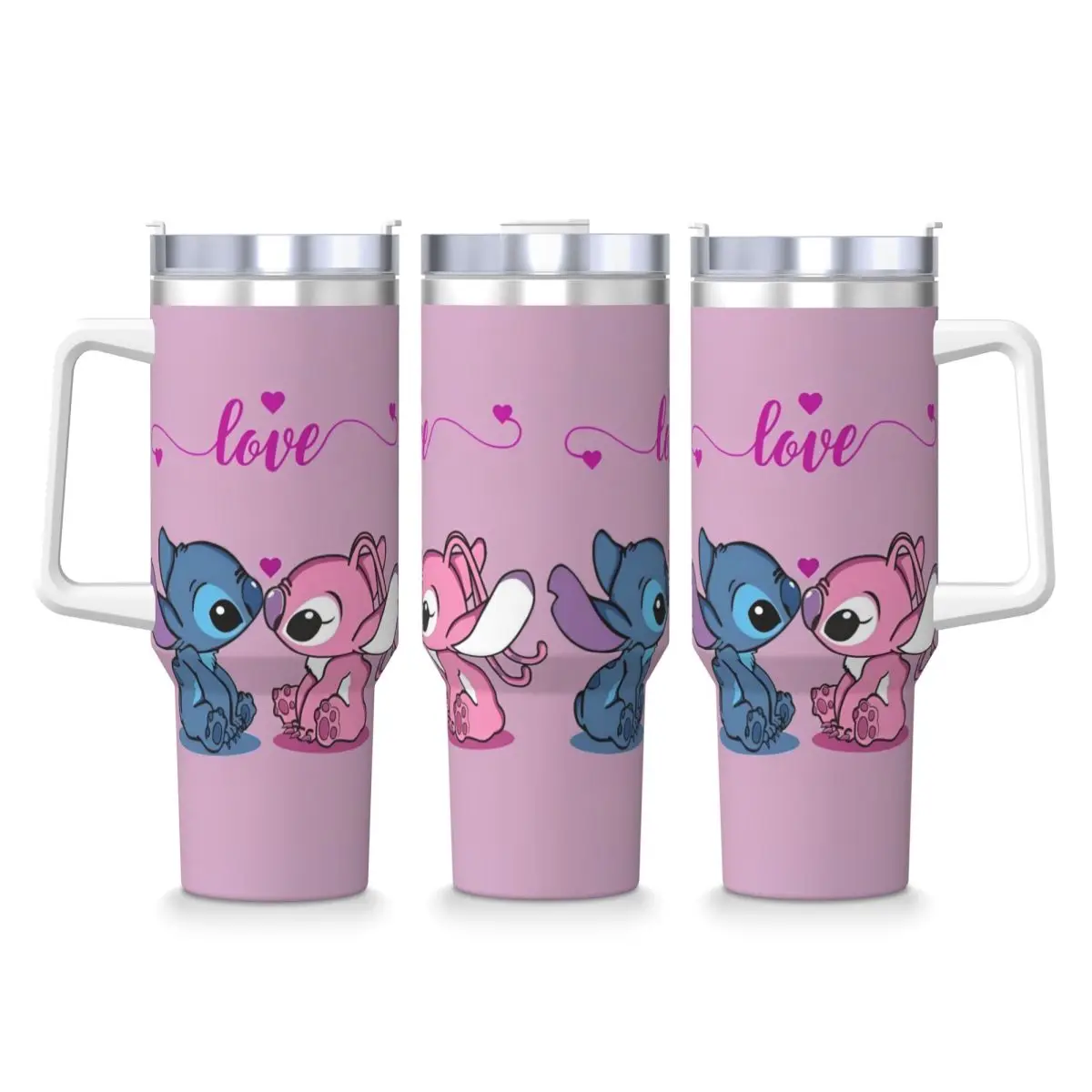 Стакан Stitch And Angel из нержавеющей стали, мультяшные комиксы, термочашки с соломинкой и крышкой, большие кружки, чашка, бутылка для холодной и горячей воды
Стакан Stitch And Angel из нержавеющей стали, мультяшные комиксы, термочашки с соломинкой и крышкой, большие кружки, чашка, бутылка для холодной и горячей воды