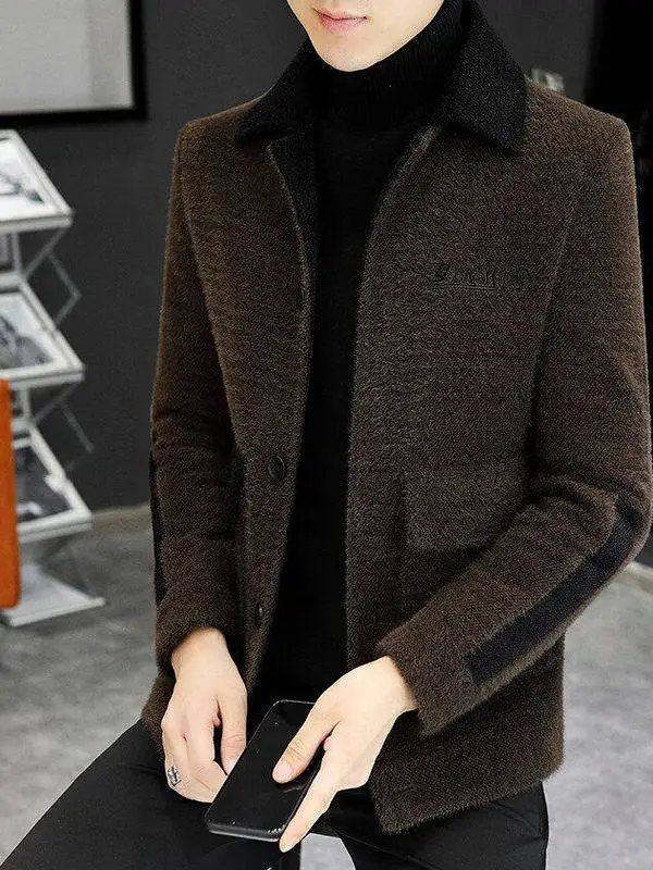 Trendy ort Men's Woolen Jaet Autumn Winter Coat Casual High End Faion Men's Clothing V-Ne Breathable Busin Wear
Trendy ort Men's Woolen Jaet Autumn Winter Coat Casual High End Faion Men's Clothing V-Ne Breathable Busin Wear