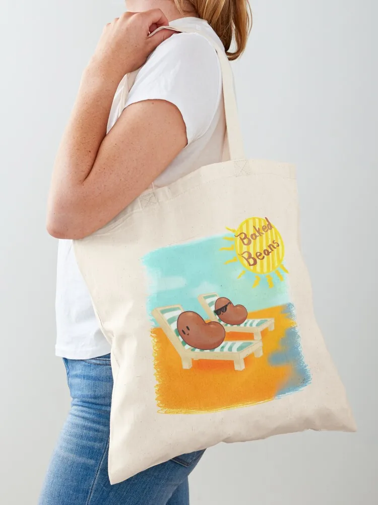 Baked beans Tote Bag hand bags reusable shopping bag Women's handbag Beach bag
Baked beans Tote Bag hand bags reusable shopping bag Women's handbag Beach bag