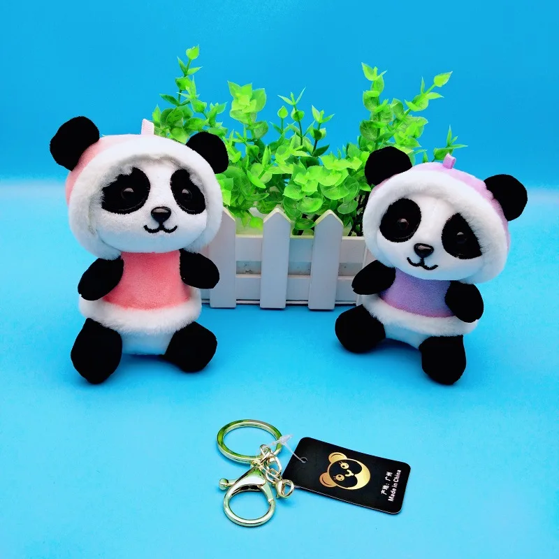 2023 Hot Cartoon Cute Panda Plush Keychain Pendant Animal Soft Stuffed Plush Dolls Children Couple's Backpack Charm Kids Gift
2023 Hot Cartoon Cute Panda Plush Keychain Pendant Animal Soft Stuffed Plush Dolls Children Couple's Backpack Charm Kids Gift
