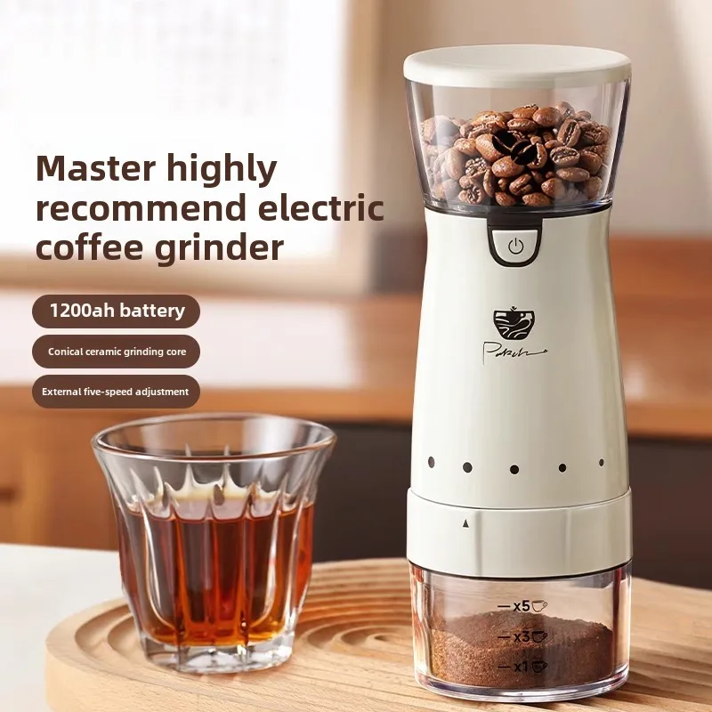 Bean grinder, coffee bean grinder, electric small household portable coffee machine, fully automatic
Bean grinder, coffee bean grinder, electric small household portable coffee machine, fully automatic