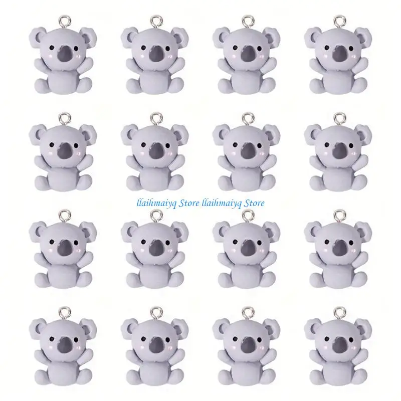 573B Pack Of 20 Creative Koala Resin Pendants Adornments For Unique Craft Designs
573B Pack Of 20 Creative Koala Resin Pendants Adornments For Unique Craft Designs