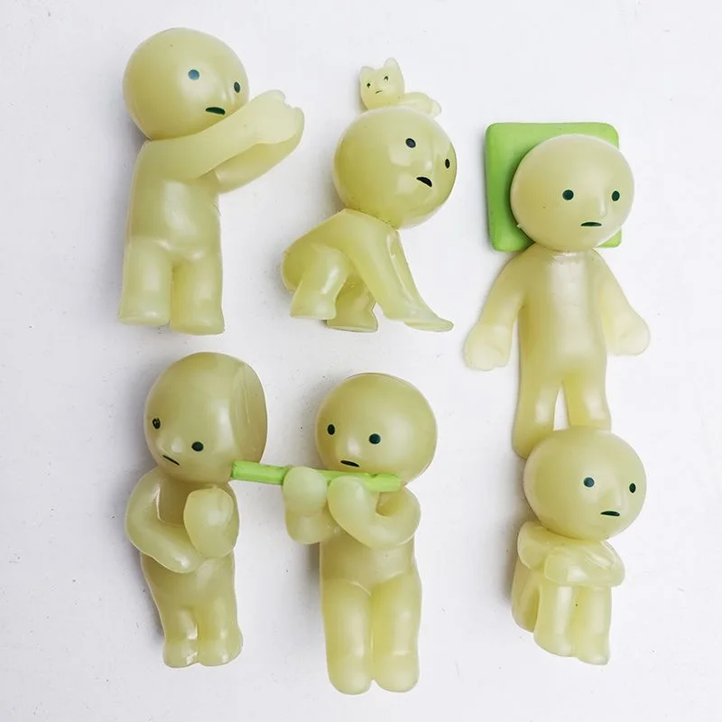 Cartoon Smiski Living Glow in The Dark Doll Noctilucent Action Figures Model Blind Box Toys Light Collection Ornaments Kids Gift
Cartoon Smiski Living Glow in The Dark Doll Noctilucent Action Figures Model Blind Box Toys Light Collection Ornaments Kids Gift