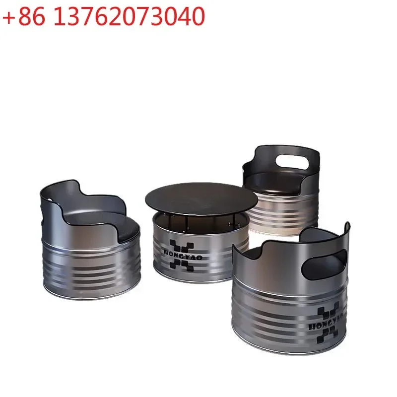 TTIndustrial wind oil drum booth bar sofa Internet celebrity creative cafe gym clear bar batch tables and chairs
TTIndustrial wind oil drum booth bar sofa Internet celebrity creative cafe gym clear bar batch tables and chairs