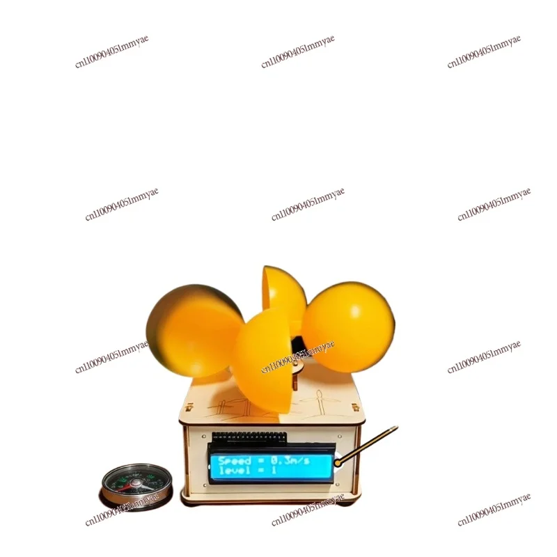 Scientific Experiment Electronic Wind Speed and Direction Detector Screen Display Wind Vane Physics Teaching Aids
Scientific Experiment Electronic Wind Speed and Direction Detector Screen Display Wind Vane Physics Teaching Aids