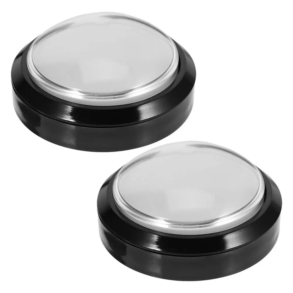 2Pcs Large Illuminated Talking Button Self-Reset Buzzer for Classroom Game Shows Recordable Sound Button for Blind Dog
2Pcs Large Illuminated Talking Button Self-Reset Buzzer for Classroom Game Shows Recordable Sound Button for Blind Dog