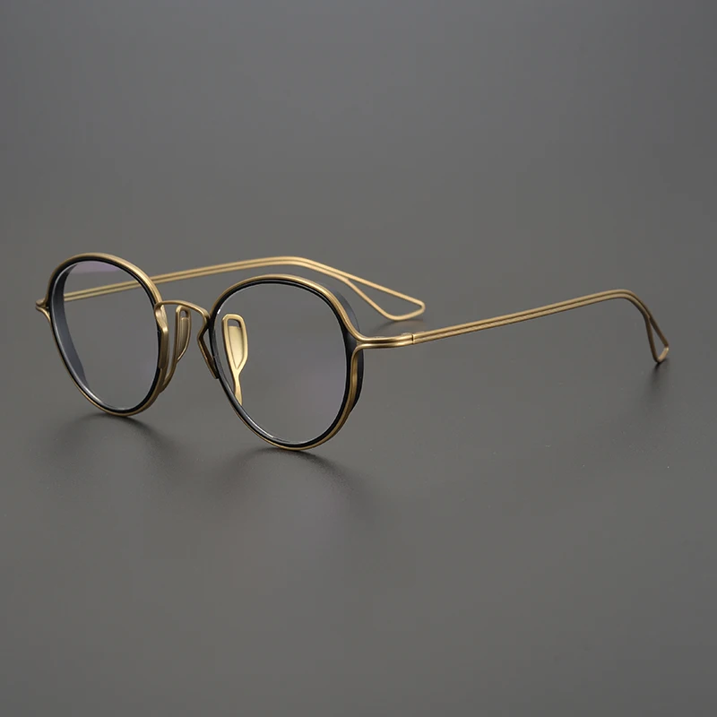 Pure Titanium Vintage Round Optical Eyeglasses Frame Men Retro Brand Design Myopia Glasses Frames Women Anti Blue Light Eyewear
Pure Titanium Vintage Round Optical Eyeglasses Frame Men Retro Brand Design Myopia Glasses Frames Women Anti Blue Light Eyewear