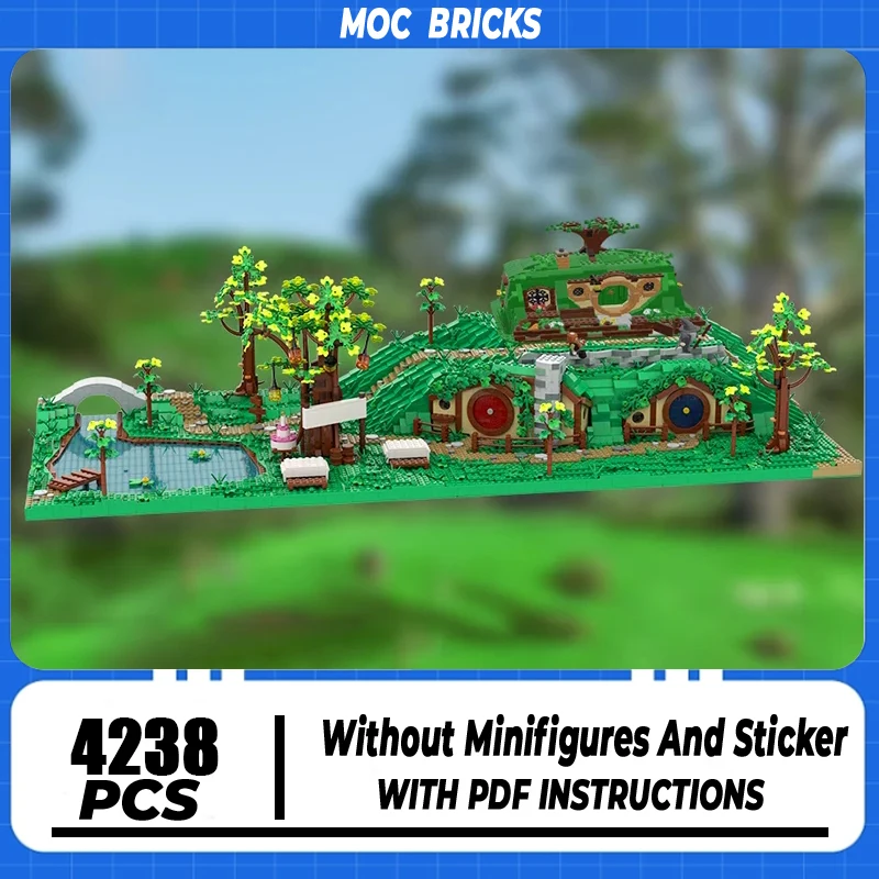 Rings Movie Model Moc Building Bricks Modular The Shire Model Technology Modular Blocks Gifts Christmas Toys DIY Sets Assembly
Rings Movie Model Moc Building Bricks Modular The Shire Model Technology Modular Blocks Gifts Christmas Toys DIY Sets Assembly