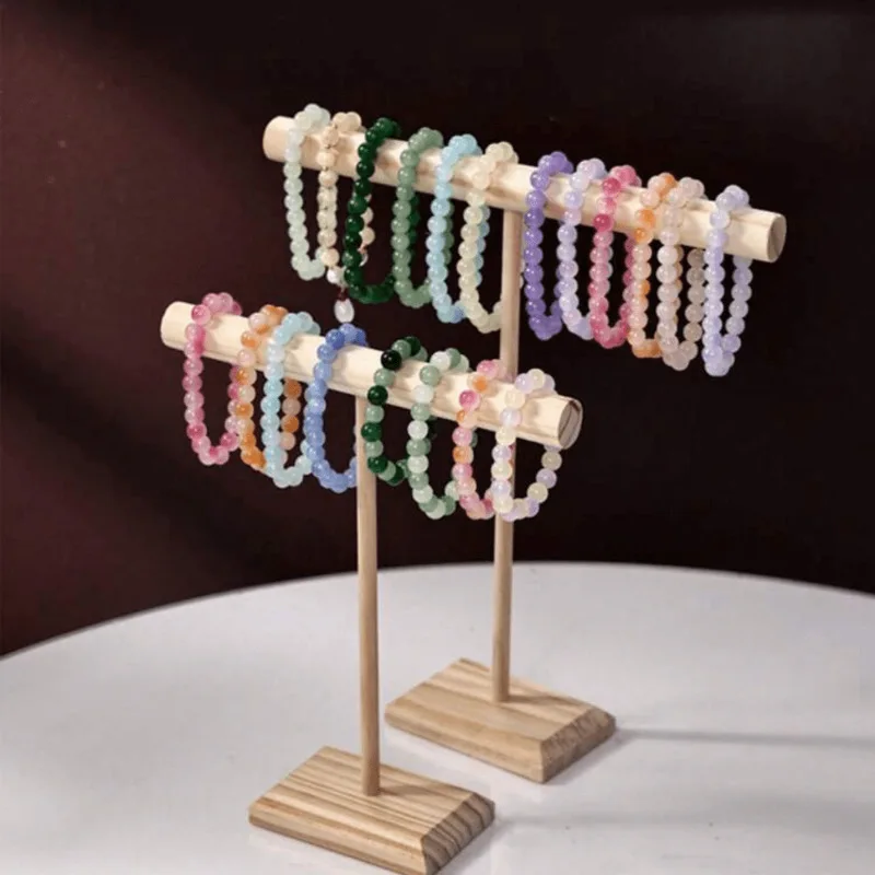 Solid Wood Jewelry Display Stand - Multi-Functional Display Rack for Bracelets, Necklaces, Hair Bands
Solid Wood Jewelry Display Stand - Multi-Functional Display Rack for Bracelets, Necklaces, Hair Bands