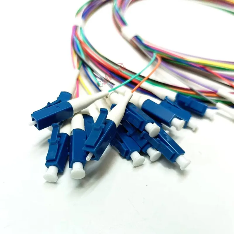 Fiber Optic Pigtail LC/UPC SM LSZH SX 0.9MM 1Meter Length Fiber Optical Pigtails LC UPC Single Mode FTTH 12 Colorful
Fiber Optic Pigtail LC/UPC SM LSZH SX 0.9MM 1Meter Length Fiber Optical Pigtails LC UPC Single Mode FTTH 12 Colorful