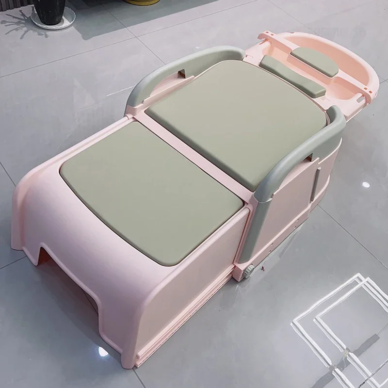 Plastic Design Shampoo Chairs for Home Disassembled and Folded Flat Chair Modern Creative Convenient Salon Chair for Bathroom R
Plastic Design Shampoo Chairs for Home Disassembled and Folded Flat Chair Modern Creative Convenient Salon Chair for Bathroom R