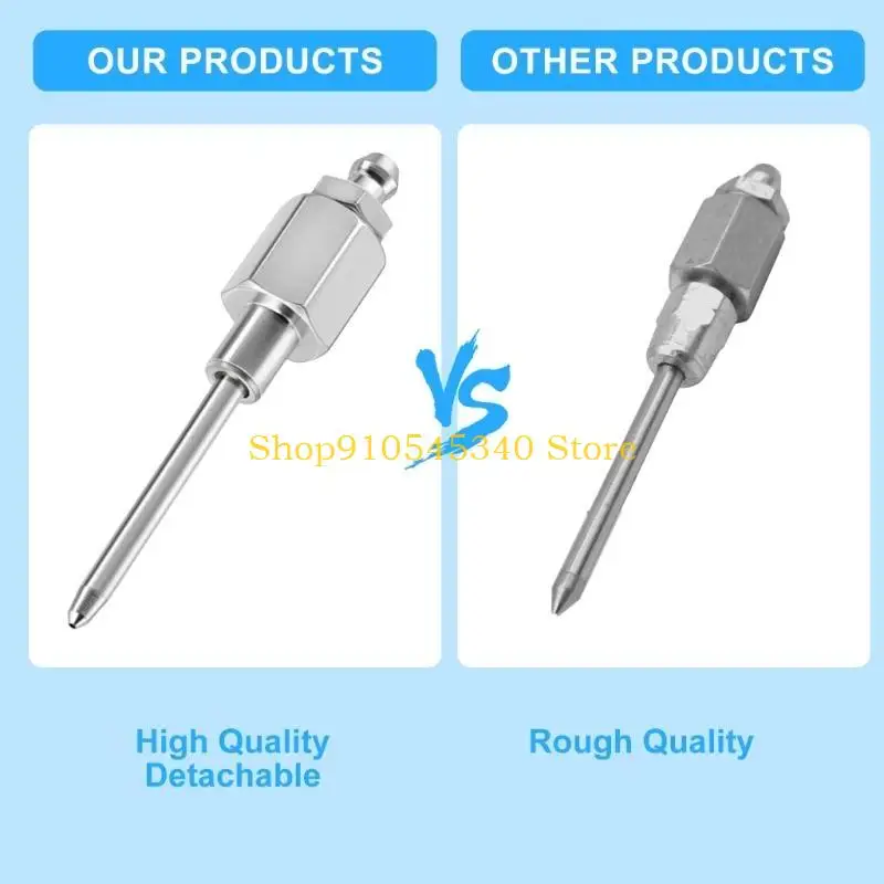 U2JA Multipurpose Grease Fitting Needle Steel Injector Set Suitable for Mechanic Automotive Use Workshop Garage Maintenance
U2JA Multipurpose Grease Fitting Needle Steel Injector Set Suitable for Mechanic Automotive Use Workshop Garage Maintenance